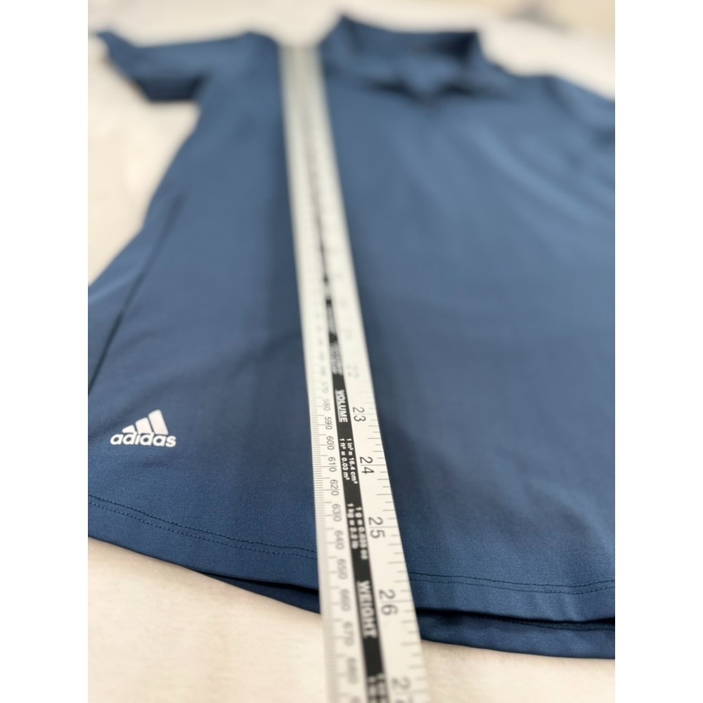 Adidas - Women's Ultimate365 Primegreen Golf Polo Navy - Size LARGE - GL6705 - Picture 4 of 5